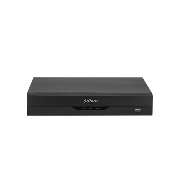 Dahua XVR Rögzítő - XVR5104HS-4KL-I3 (4 port, 8MP/7fps, 6MP/10fps, 4MP/15fps, 2MP/30fps, H265+, 1x Sata, HDMI, USB, AI)