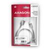 Axagon BUMM-AM20AB HQ MICRO USB -  USB-A, 2m, Fekete